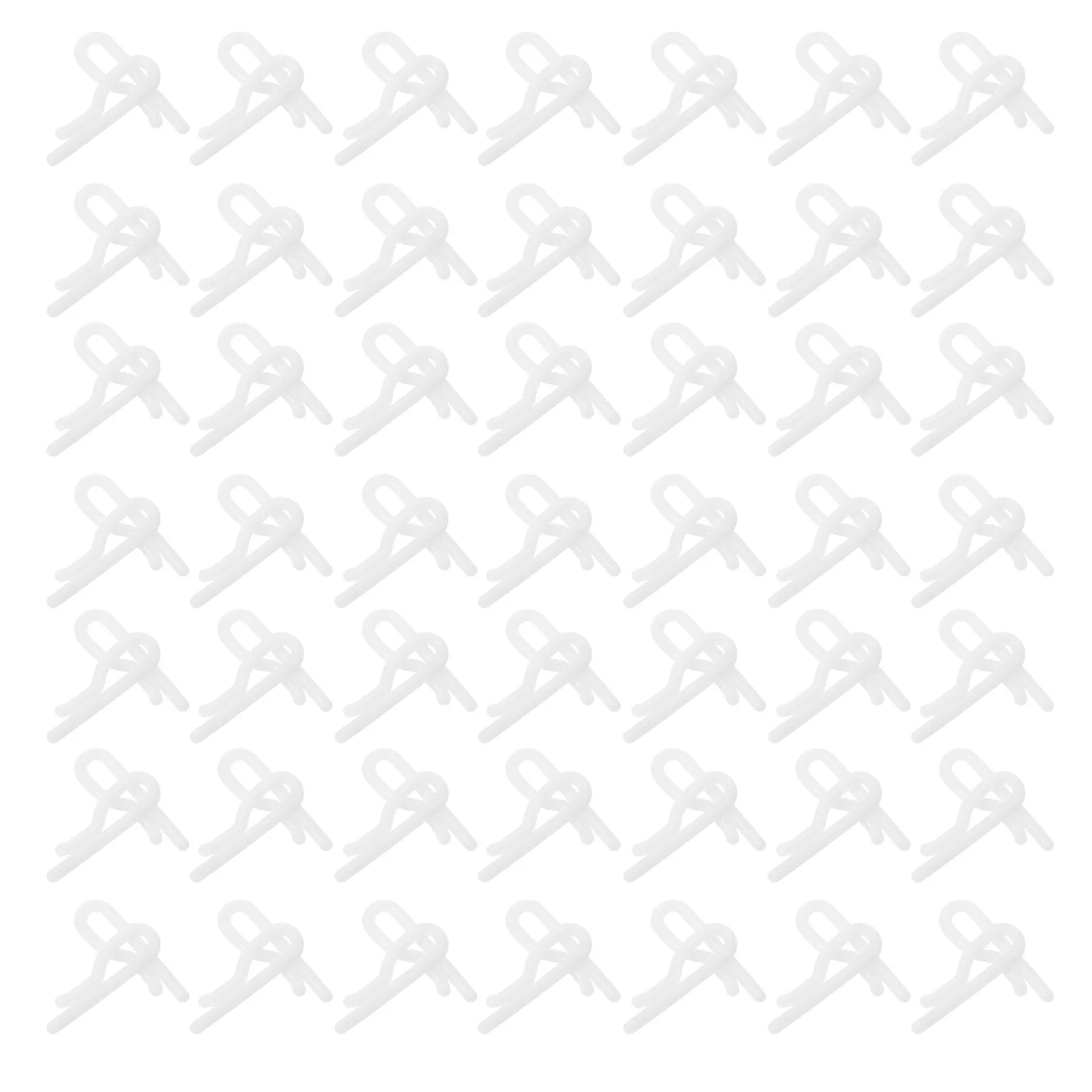 100Pcs Shirt Tie Clips Plastic Fixing Clips Foldable Garment Clip Business Travel Wardrobe Closure Clip Plastic Clothespins