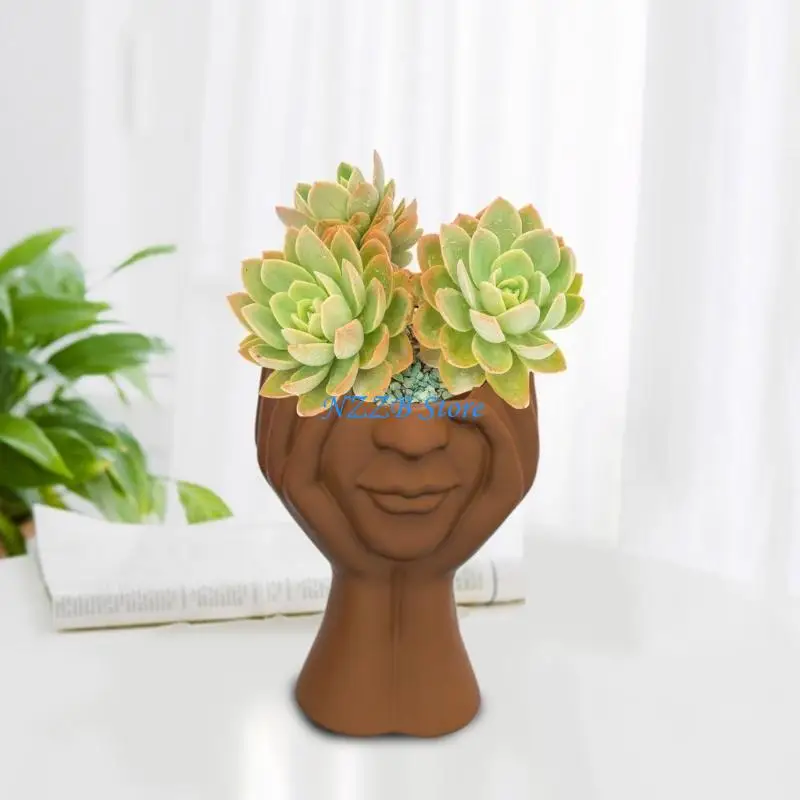 

T21F Flower Pot Silicone Mold Concrete Cement Flowerpot Mold Plaster Mold Cup Epoxy Resin Mold Home Decor