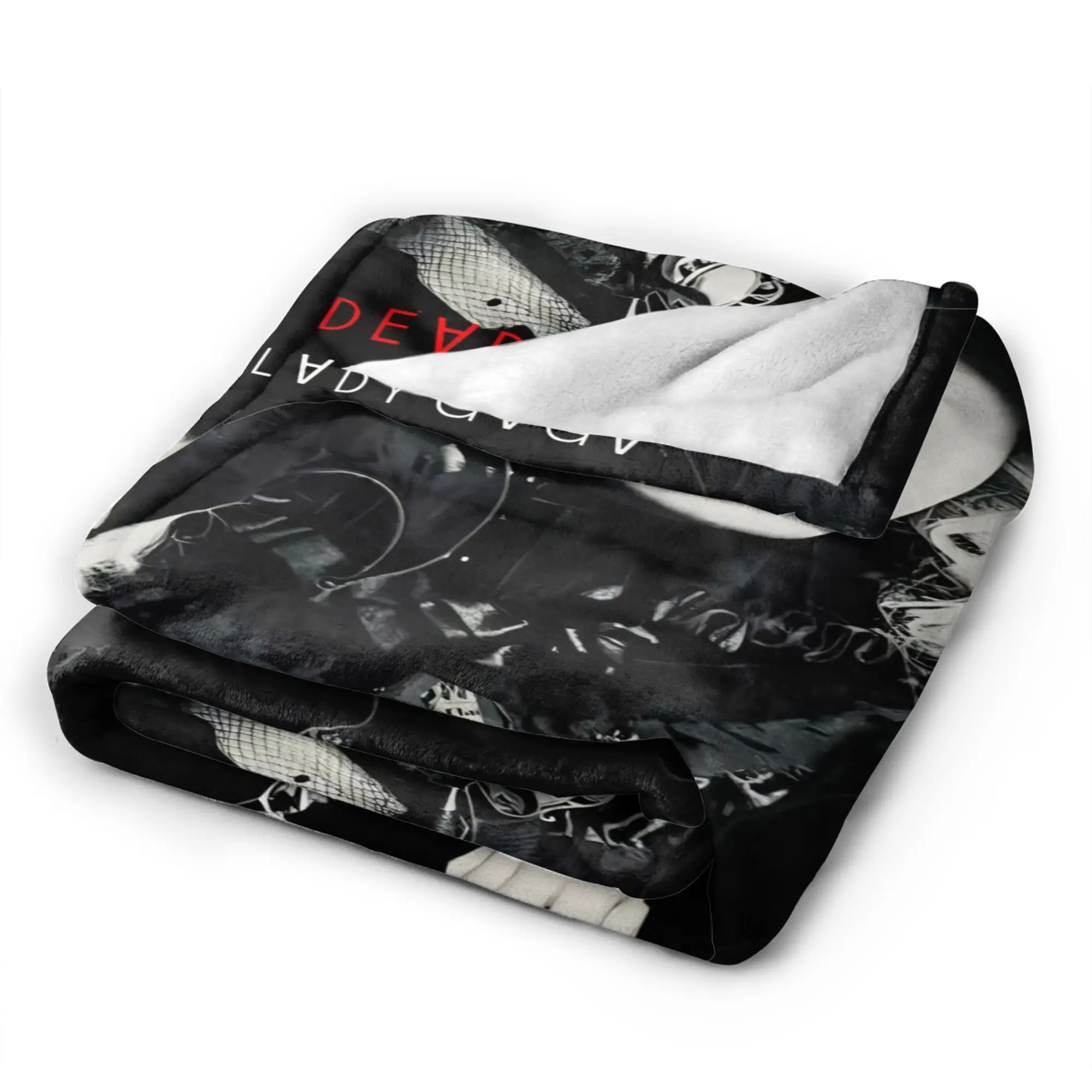 ليدي غاغا الفوضى 2025 ألبوم الفانيلا البطانيات لينة دائم الفراش يلقي لغرفة النوم نزهة مضحك المفرش أريكة غطاء سرير