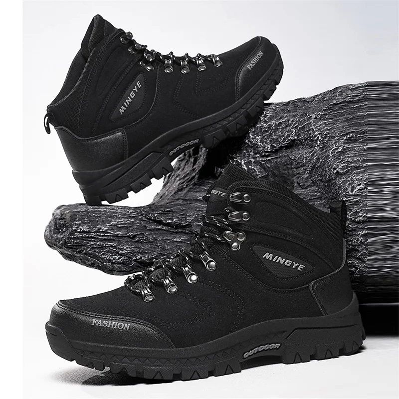 

Trendy Classic Men's Hiking Shoes Climbing Sneakers Anti-slip Outdoor Sports Casual Trail Running Sneakers Men Trekking Shoes