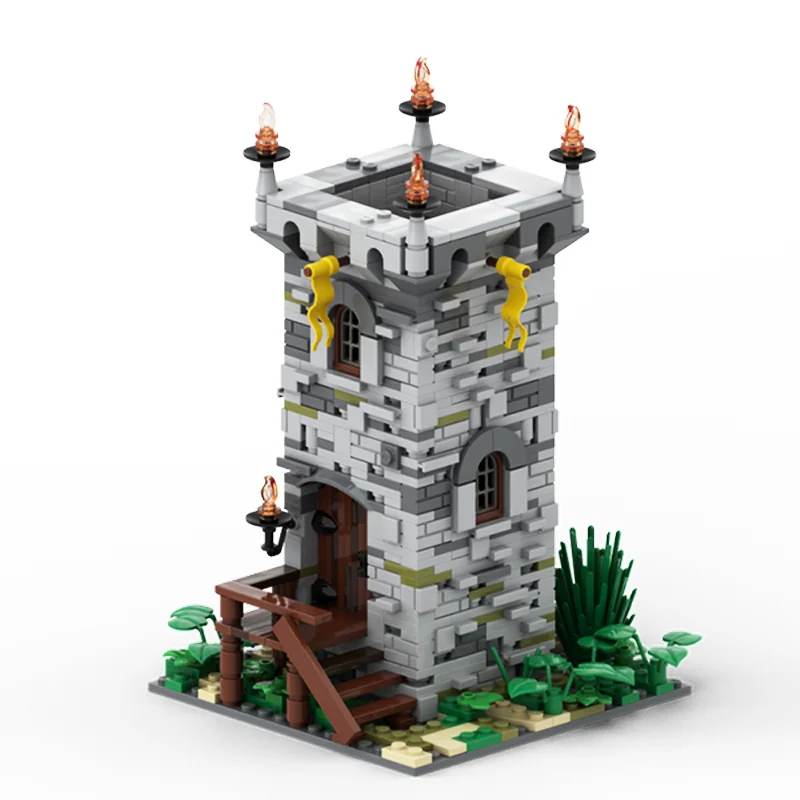 836 قطعة MOC Watchtower Creator Experted نموذج ألعاب مكعبات البناء العمارة تجميع لتقوم بها بنفسك هدايا عيد الميلاد التعليم الطوب الاطفال #3