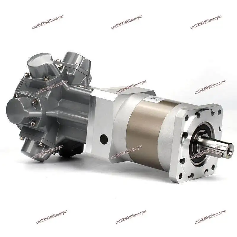 Pneumatic motor with planetary gear reducer motor stepless speed regulation strong power vertical