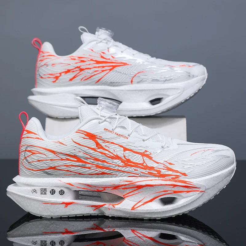 Men's Casual Sports Shoes, Men's Training Shoes, Low-Top Lace-Up, Stylish Color-Blocked Skate Fitness Shoes, Made with Premium Breathable Fabric, Fabric Lining Design, Provides Good Traction, Soft and Skin-Friendly, Suitable for Both Sports and Leisure, Versatile for Travel