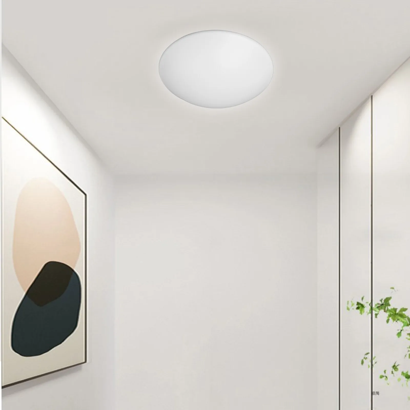 

Ceiling Light Cover Plastic Round Lamp Shade for Bedroom Living Room Office Kitchen Hallway Recessed Light Fixture Covers