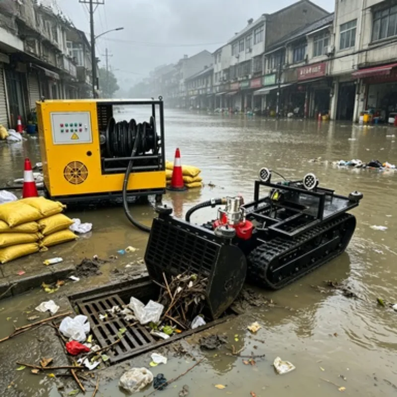 High Quality Underwater Silt Remover Cleaning Dredging Detection Dredge Remote Robot Unmanned Operation for Pond Dredging