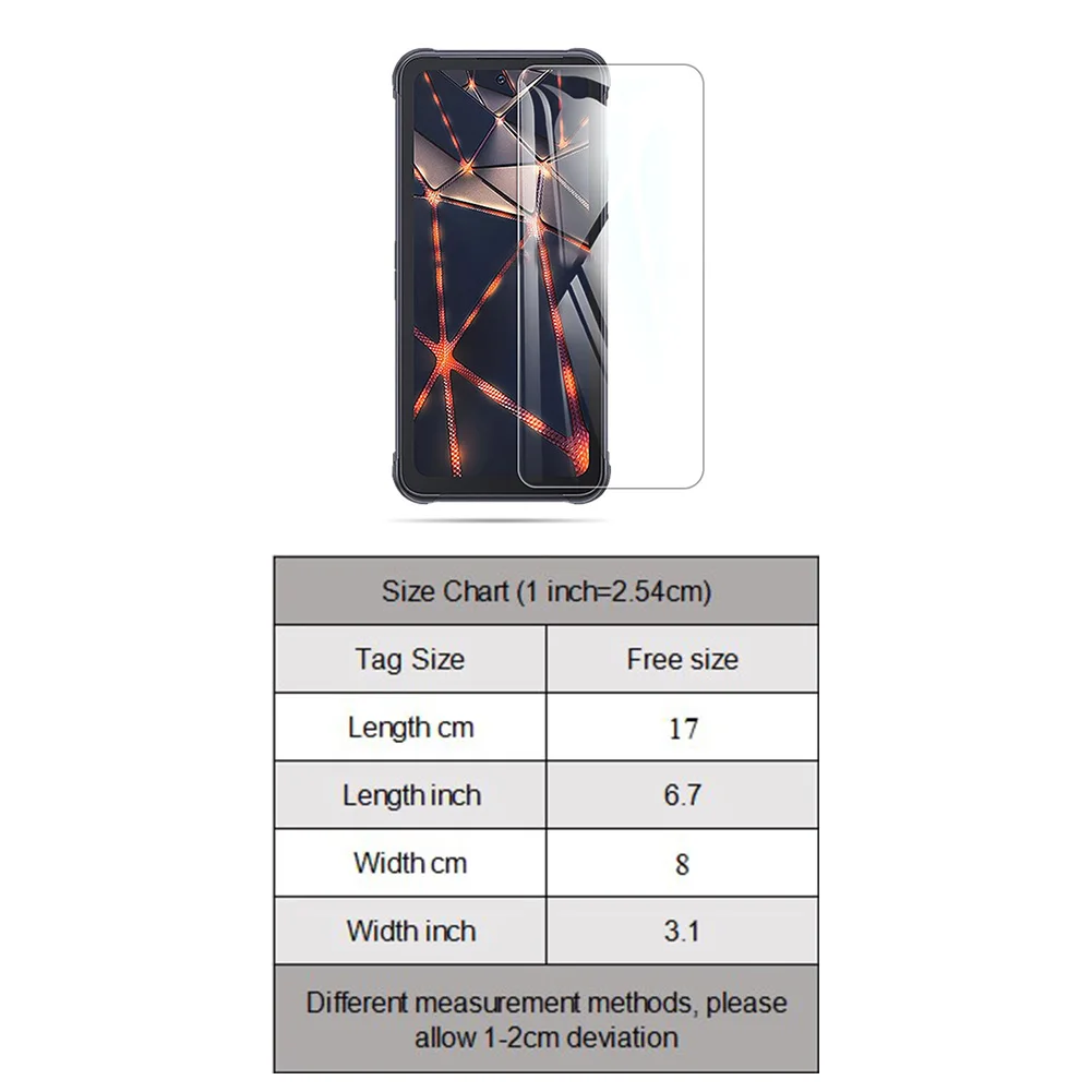 Film Glass Protective Film Bubble Clear Fingerprints Installation Solid Color Tempered Glass Wipe Away Smudges