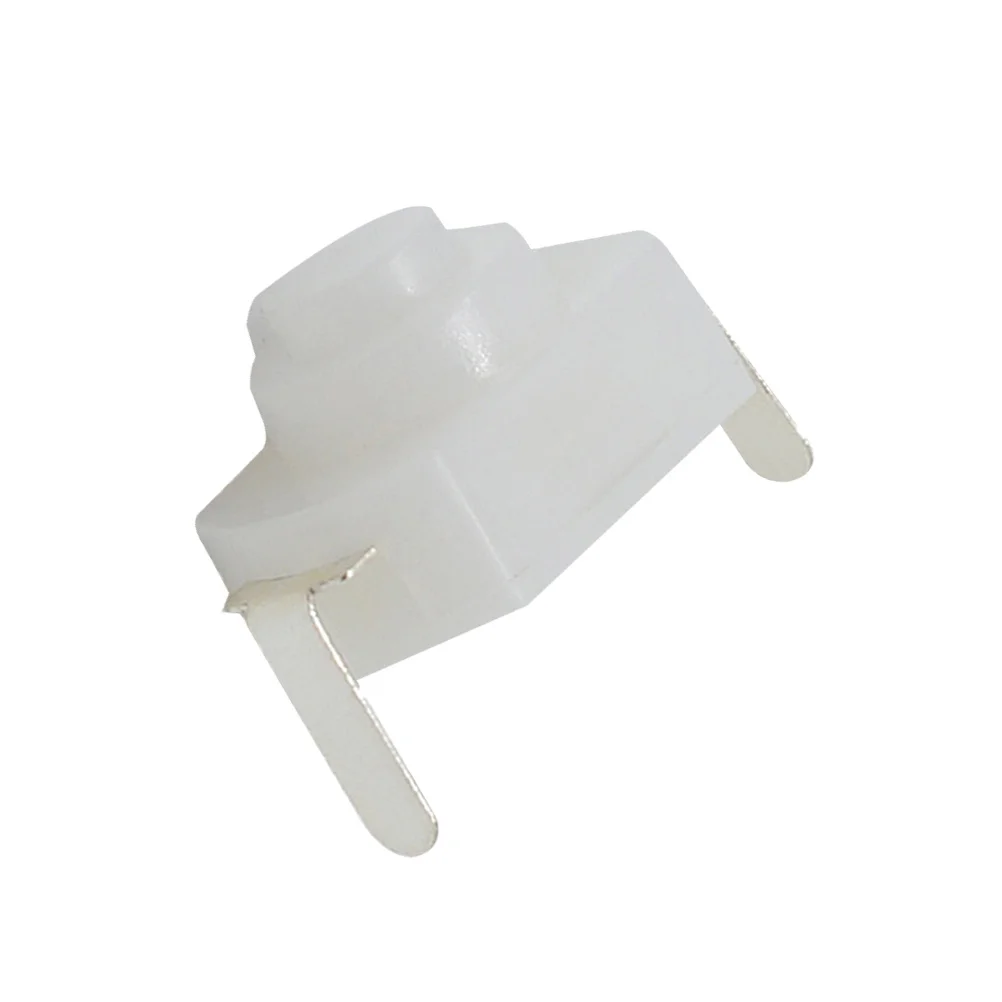 

20Pcs Flashlight on Off Switch Button Premium for LED Torch Replacement Parts 1208 Curved Feet White Compact
