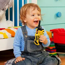 Walkie-talkie de largo alcance para niños, juego de viaje, Radio inalámbrica, 2 piezas