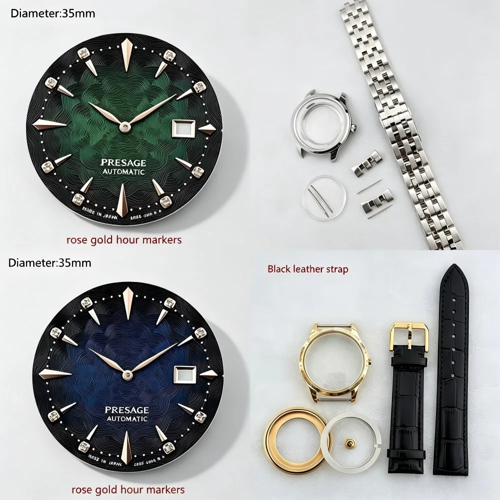 Seiko Watch Presage - Cadran SRE009J1 avec logo S Presage,