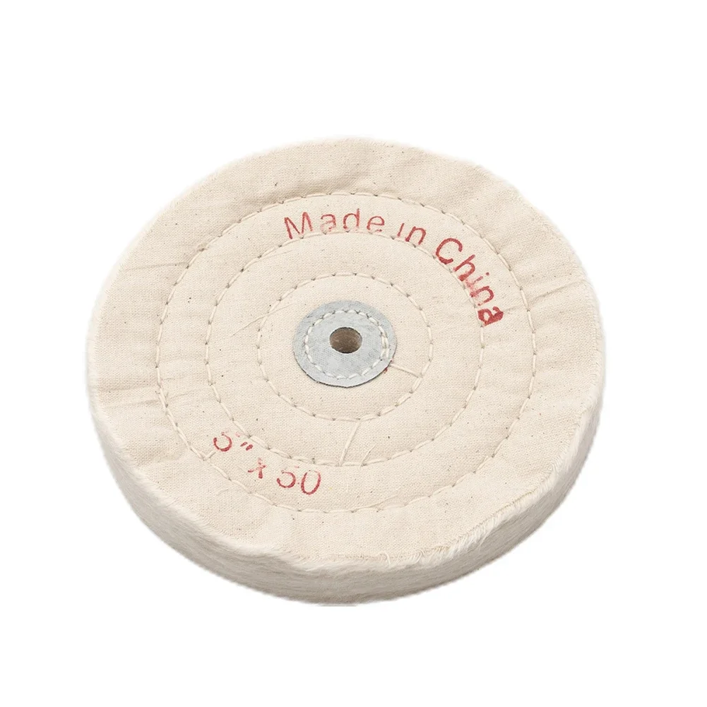 

5inch Cloth Polishing Buffing Wheel Cleaning Pad Power Angle Bench Grinder Tool Practical Tool Accessories