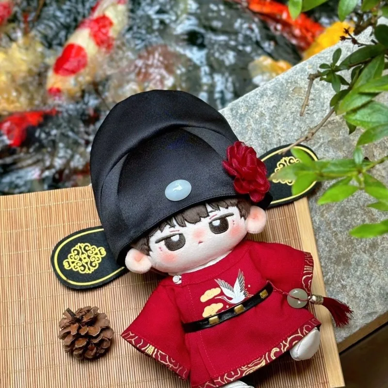 Yuri Zang Hai Zhuan Xiao Zhan Red Blue Robe Clothes Suit For 20cm Doll Toy Costume Cosplay Cute Fan Gift