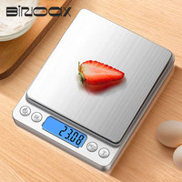 3000g/1000g X 0.1g Digital Gram Scale Pocket Electronic Jewelry Weight Scale 500g X 0.01g Scale / NO Retail Packaging