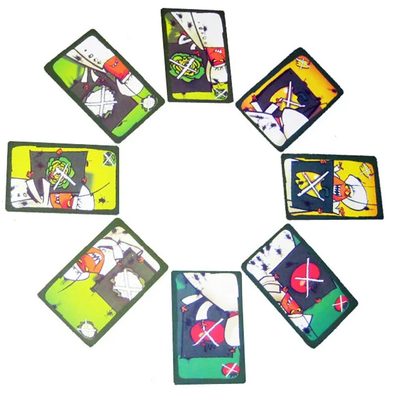 Juego de mesa de ensalada para 2-6 jugadores, familiar, fiesta, el mejor regalo, juego de cartas divertido