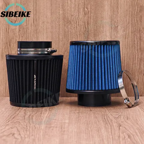 Universal 3inch 76mm Apexi Power Intake Dual Funnel Cleaner High Flow Intake Air Filter 8 best sales apexi - №3