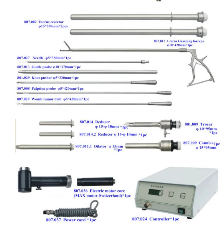 Geyi Best Seller Competitive Price Morcellator Electric Uterus Morcellator Used in Laparoscopic Surgery