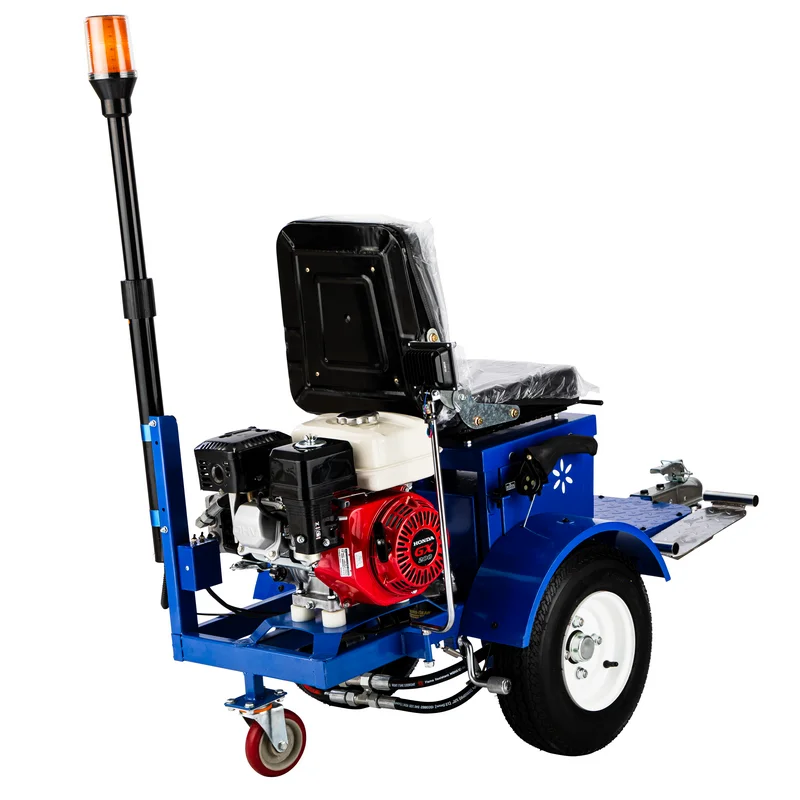 OBO Petrol Powered Road Marking Machine Airless Line Stripper Self-Propelled Hydraulic Power-Assisted Bicycle Line Driver