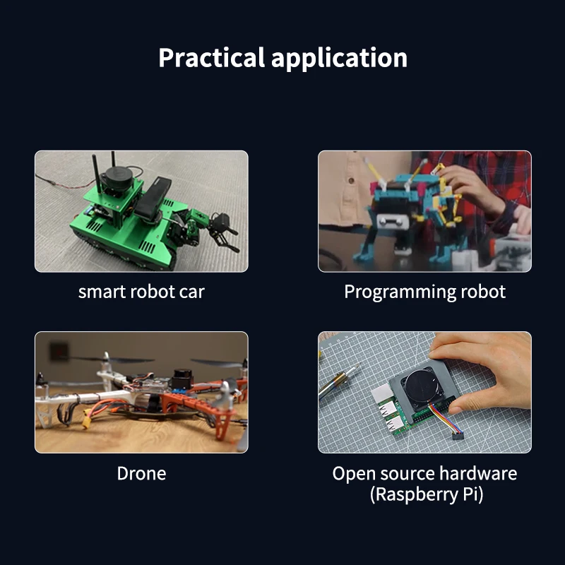 LD06 Lidar Di Động 360 Độ DTOF Cảm Biến Laser Máy Quét Bộ Với 12M Cho ROS Robot