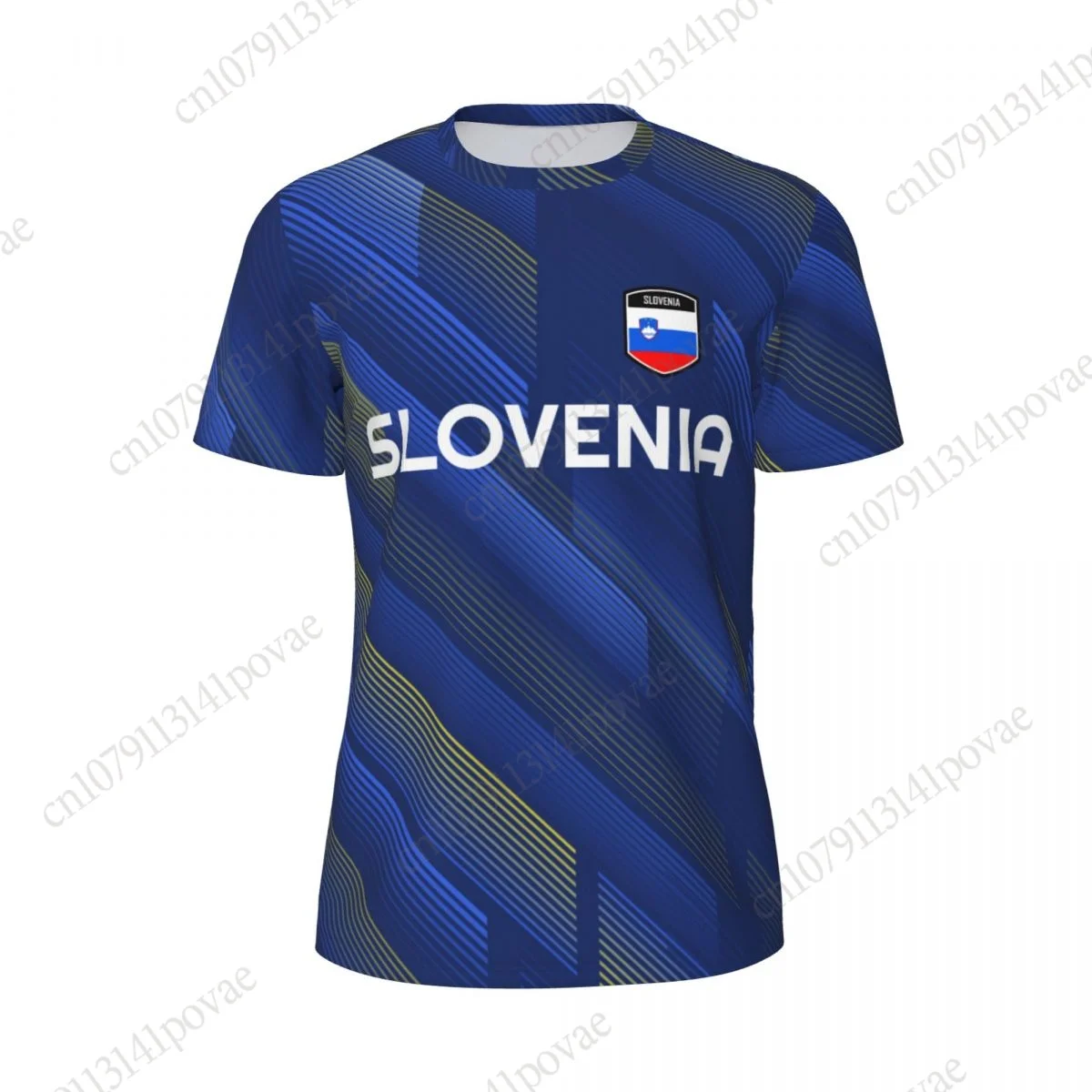 SLOVENIA Flag T-shirts Men Women Mesh Clothing Sports Breathable For Running Bike Tennis Fitness