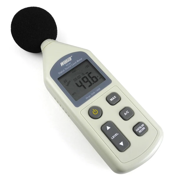 

High-precision Decibel Meter Sound Level Meter Noise Size DB Value Noise Nuisance Detector WS1361