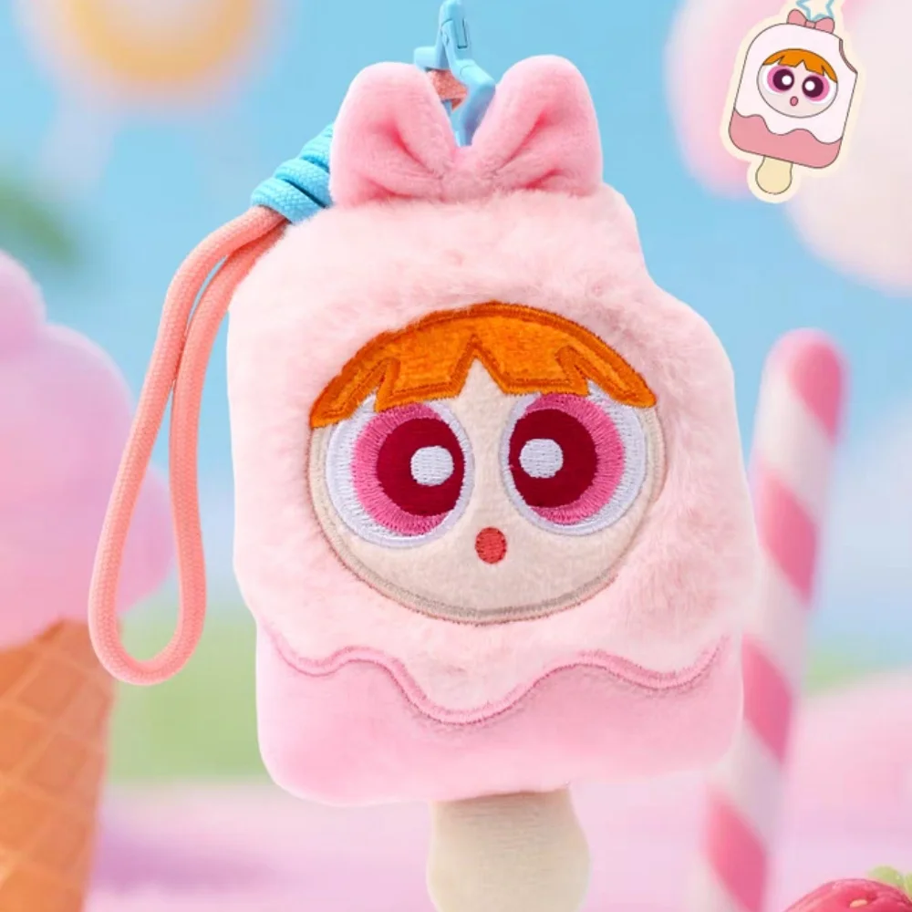 De Powerpuff Girl Pluche Pop Kawaii Bloesem Bellen Boterbloem Cartoon Zomer Ijslolly-vormige Poppen Speelgoed Meisjes Verjaardagscadeautjes