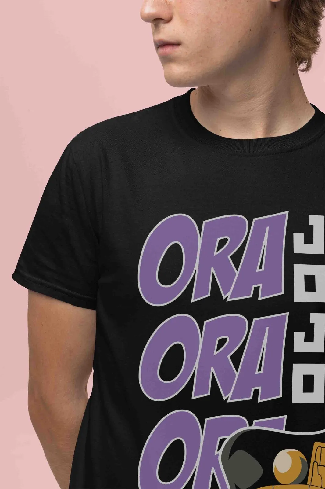 Jojo's Bizarre Adventure T-Shirt Jotaro Tshirt Dio Joseph Shirt Giorno Anime Tee