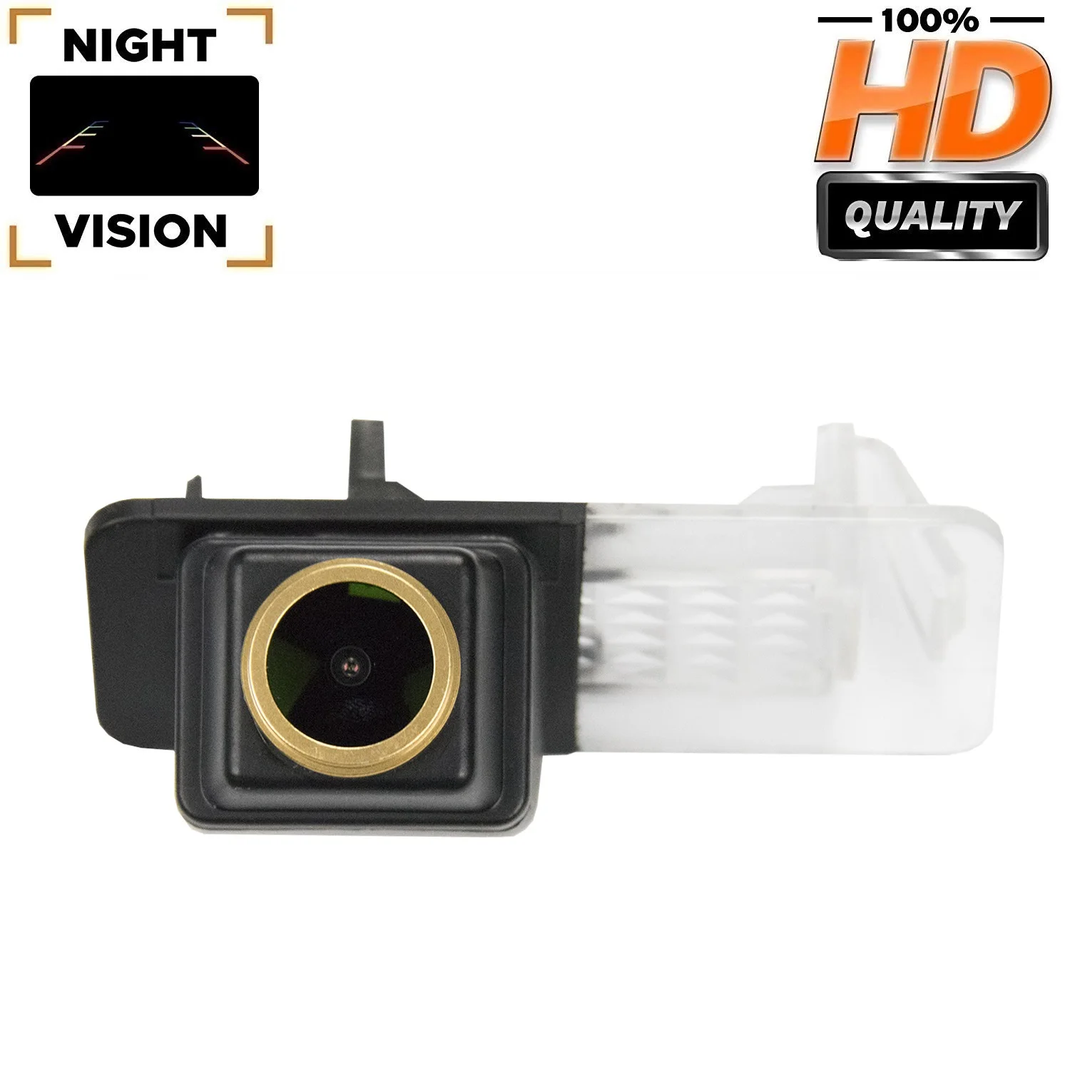 

For Mercedes Fortwo/Smart ED/Smart 451/Smart fortwo 2007-2014 ,HD 1280*720p Rear View Night Vison License Plate Light Camera