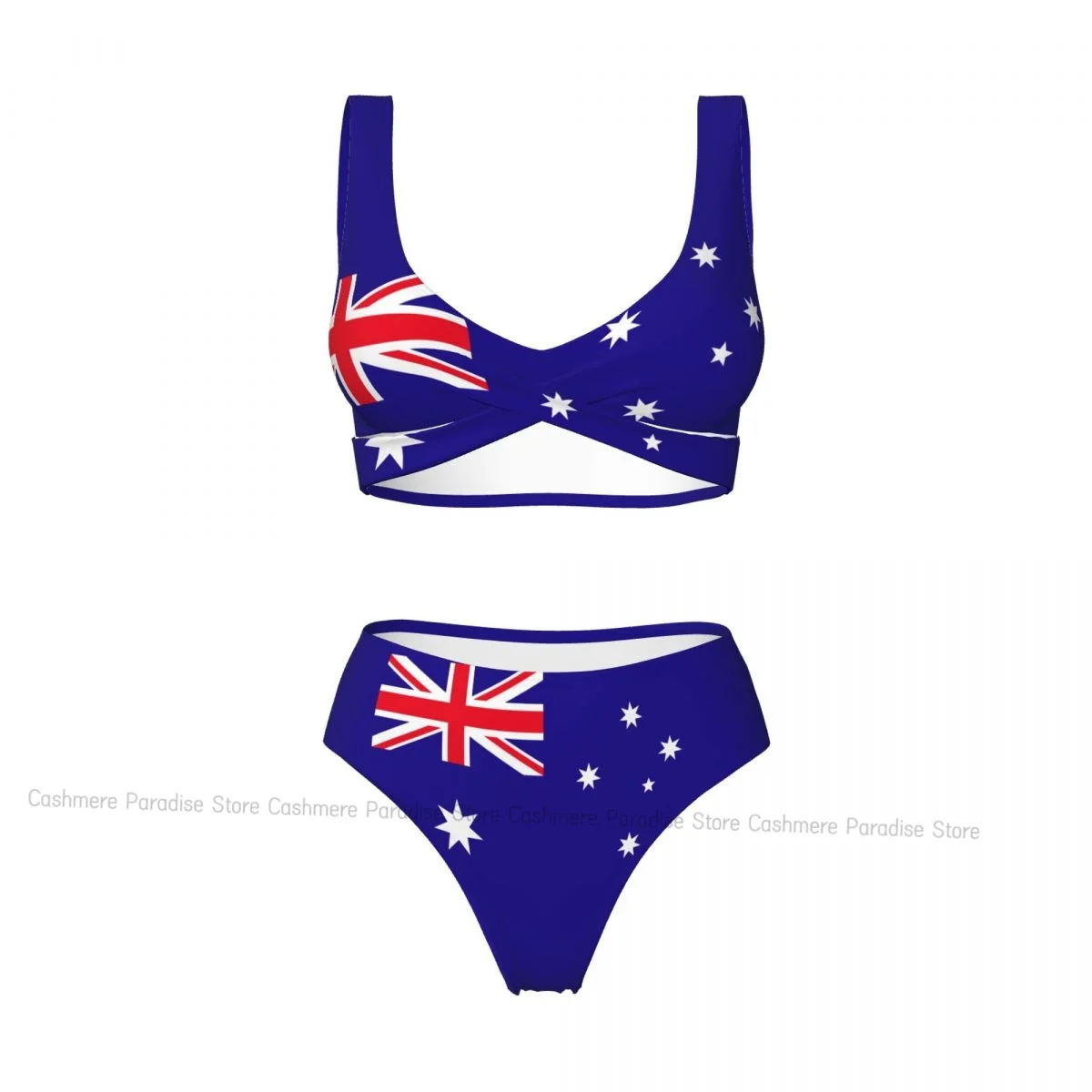 

The Push-Up Bikinis Sets Woman 2025 Australia Flag Sexy Swimsuit Women