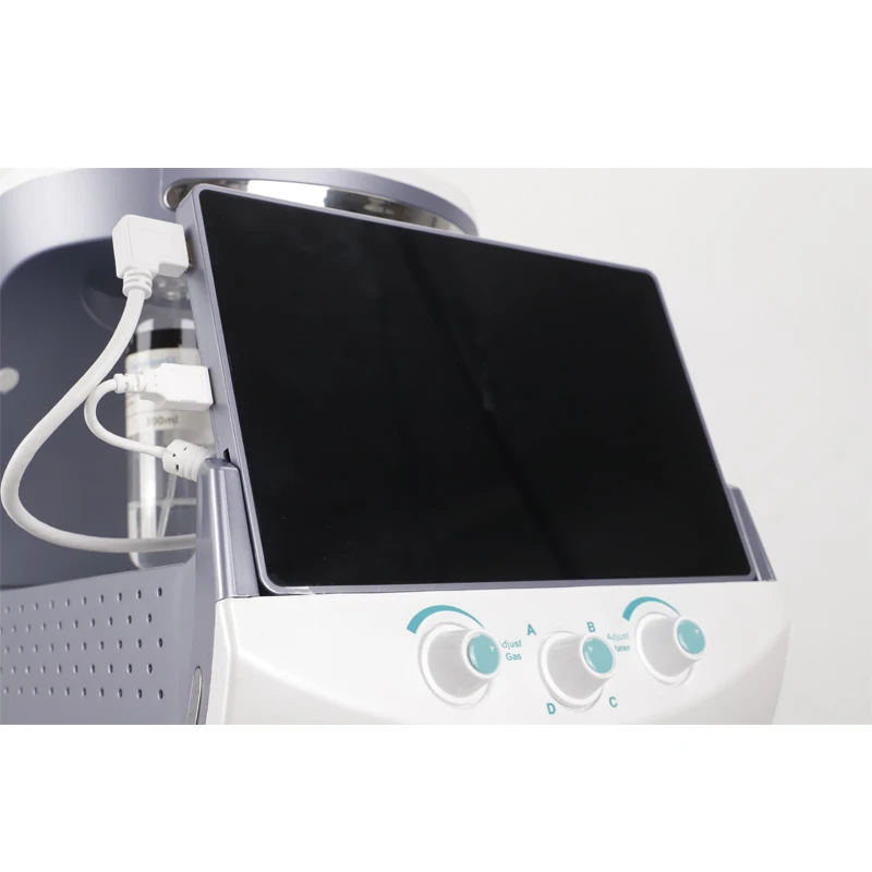 7 In 1 Smart Ice Blue Facial Treatment Machine Skin Rejuvenation Diamond Microdermabrasion Skin Analysis Face Cleaning  Machine