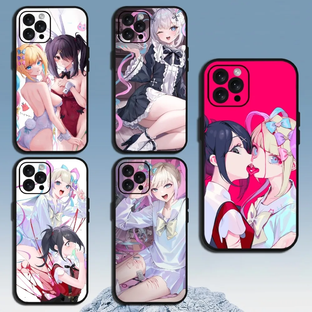 Cute N-Needy Streamer Overload Ame-chan  Phone Case For Samsung Galaxy A53 A33 A70 A73 A54 A51 A71 A52S 5G Soft Cover Shell