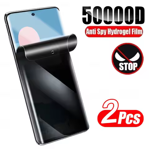 2PCS Anti-Spy Hydroge Film Screen Protector For Samsung Galaxy S25 S24 S22 S20 S21 S23 Ultra S24 FE S22 S23 24 Plus Privacy Film
