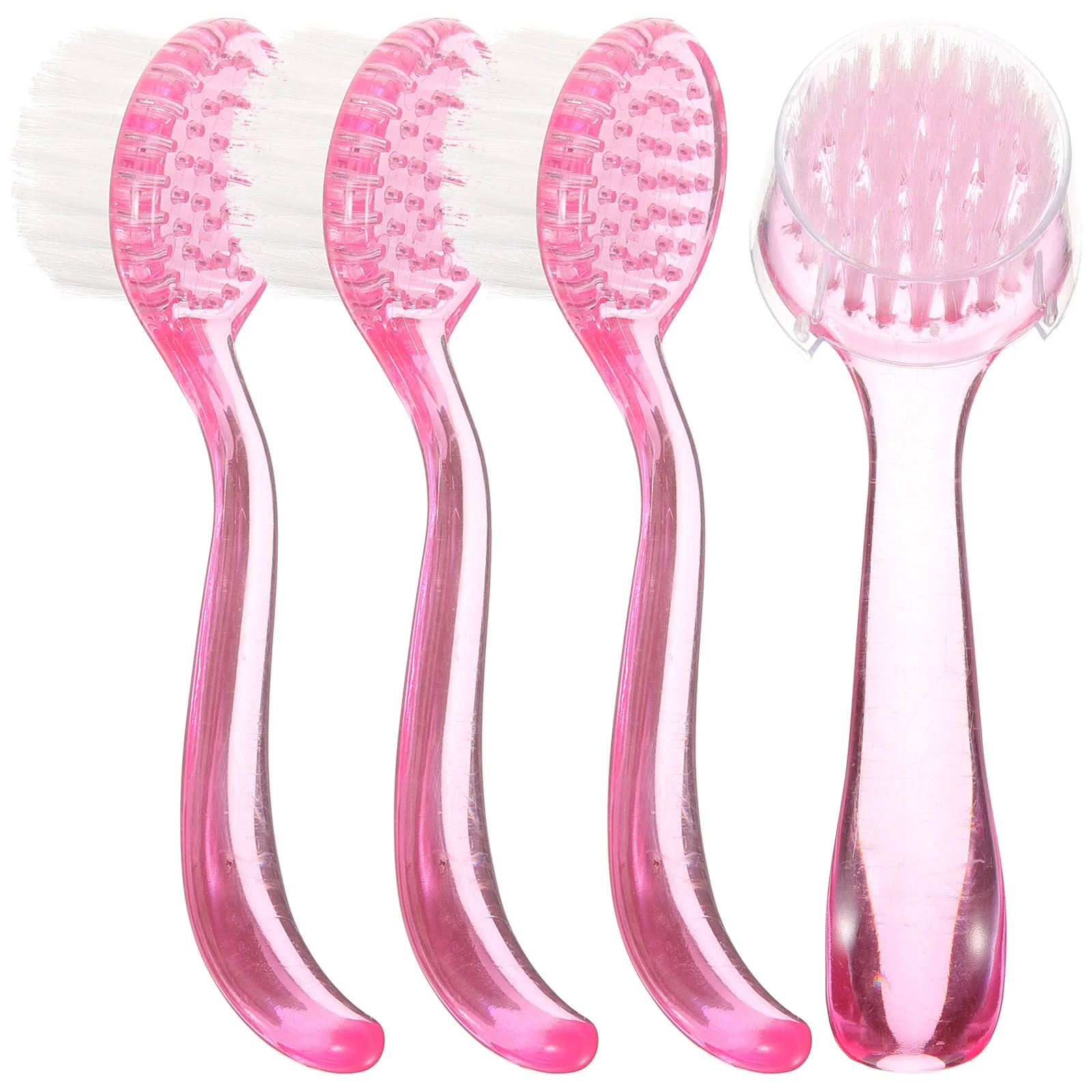 Face Cleaning Brush Remover Brush Deep Pore Scrub Exfoliating Facial Brush Face Brush Skin Care Scrubber Cleaning Tool