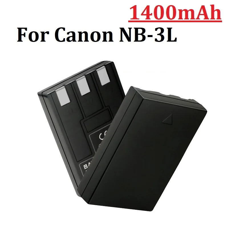 1PCS 1400mAh NB-3L NB3L Battery for Canon IXUS IIS SD110 IXY L2 L4 30A S700 750 700 IS IIS SD20 PC1060 PC1114 110 NB 3L camera