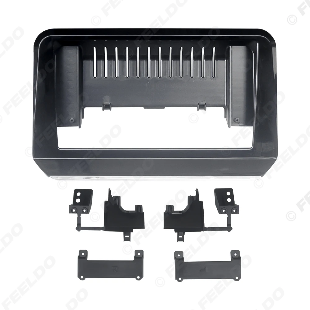 Car Audio 10.1 "Big Screen Head Unit Dash Fascia Panel Frame Kit Adapter Voor Mitsubishi Triton/L200 2023 +