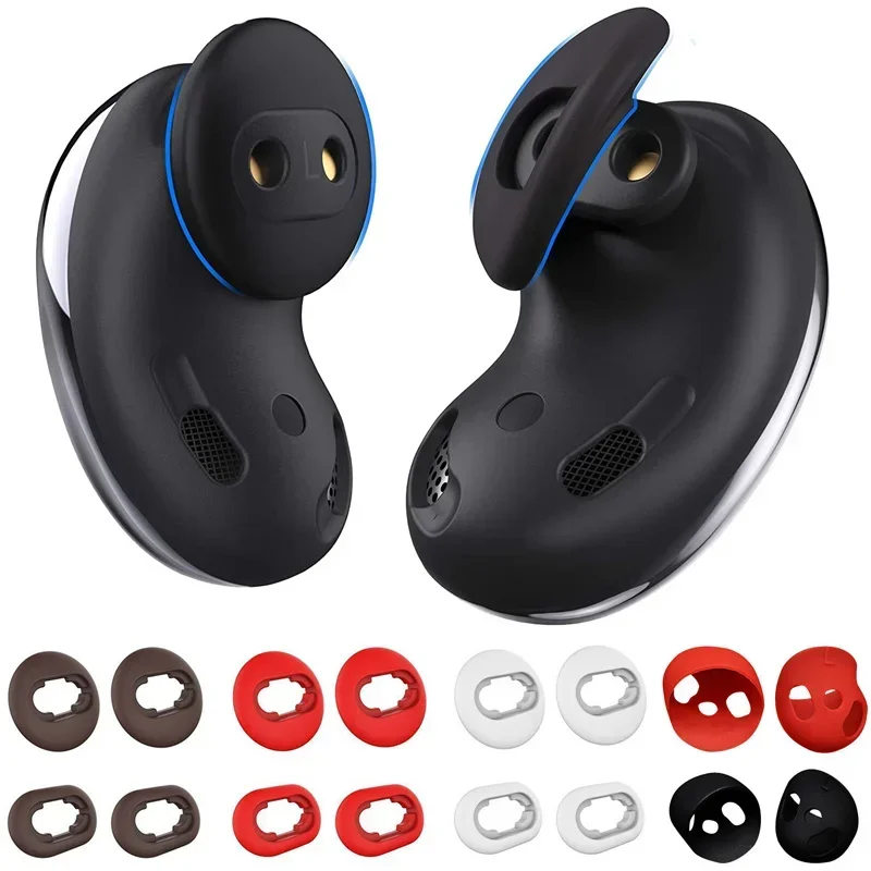 2/3 Pairs Silicone Adapter Ear Wing Tips Replacement Earbuds Tips for Samsung Galaxy Buds Live Accessories Rubber Earbuds Tips