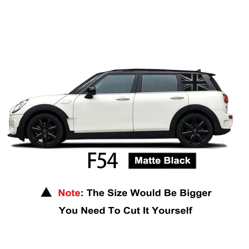 سيارة الديكور الفينيل نافذة ملصق الاتحاد جاك لتقوم بها بنفسك مائي لميني كوبر R60 R56 F56 F55 F57 F60 F54 اكسسوارات السيارات التصميم #6