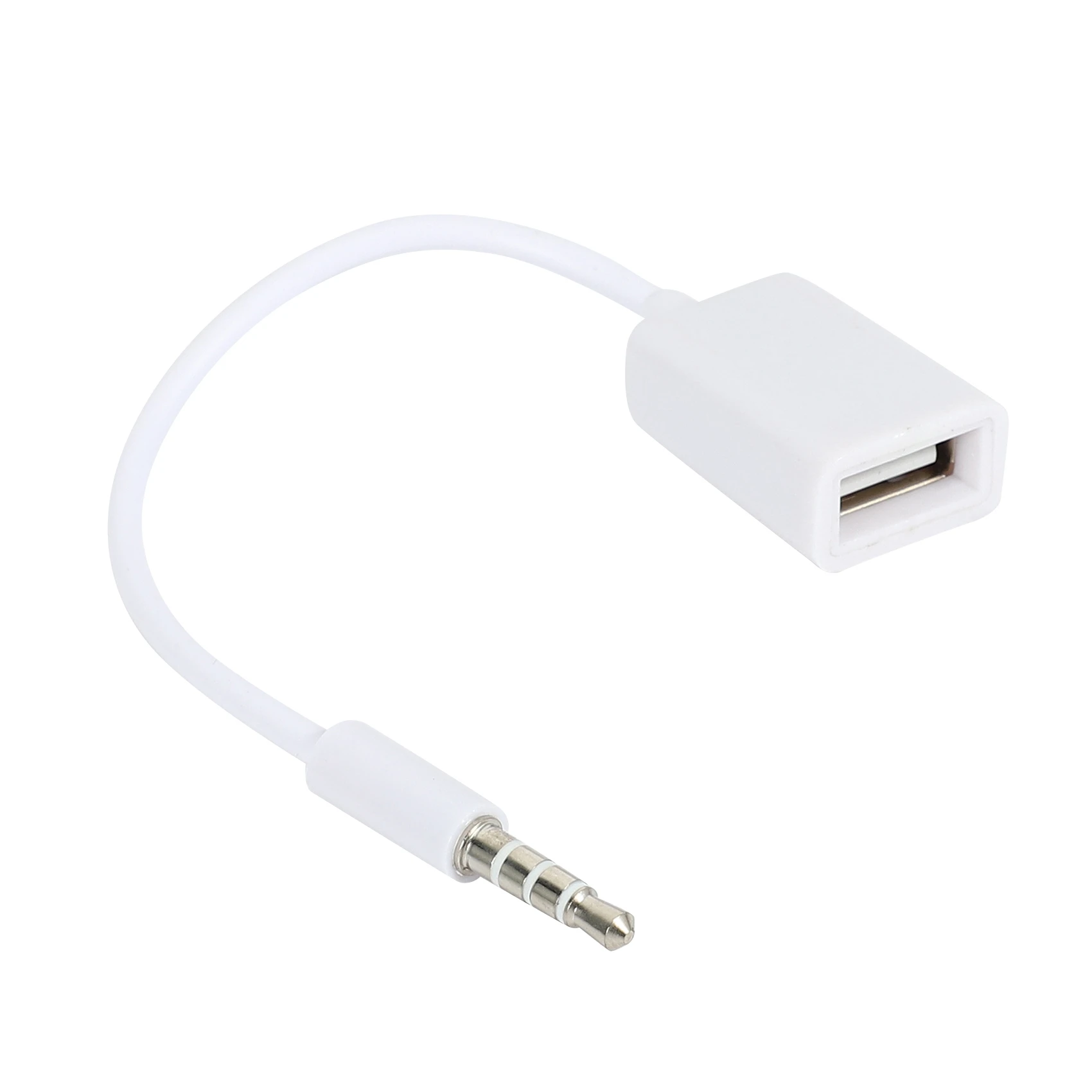 

A16Z 3,5 мм штекер AUX аудио разъем к USB 2,0 гнездовой кабель-конвертер шнур автомобильный MP3