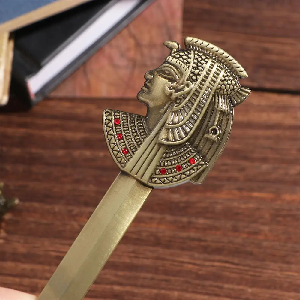 Egyptian Pyramid Pharaoh Envelope Opener DIY Crafts Tool Letter Opening Tool Express Opener Ancient Zinc Alloy Exquisite Gift