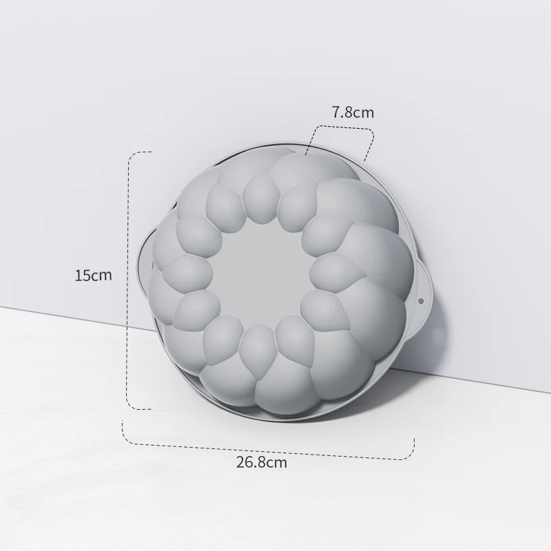 Ocean Shell Shaped Silicone Cake Mold Bread Toast For DIY Kitchen Candy Chocolate Cookie Mould Marine Theme Baking Tray 3D Mold