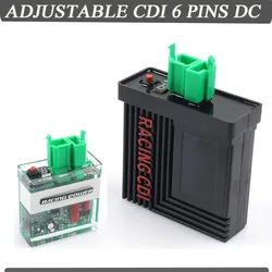 Ignition CDI 6 Pin DC Adjustable CDI Racing Digital 12V for DM250 CG200 EX200 FT250 170Z FT180 FT200 RT180 250Z RT250 Mirage