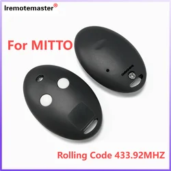 베스트셀러 RCB02 RCB04 MITO2 MITTO4 교체 차고 문짝 리모컨, 433mhz Mitto 2 게이트 리모컨