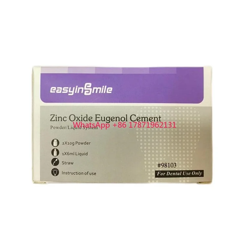 Wholesale price dental cement anti-bacterial material Zinc oxide eugenol for denture use