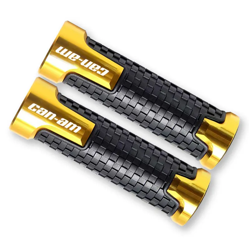 Motorcycle Handlebar Grips Rubber Hand Thruster Grips For Can Am Outlander 1000 Ryker 900 Renegade 800 Canam Maverick X3 Spyder view 4