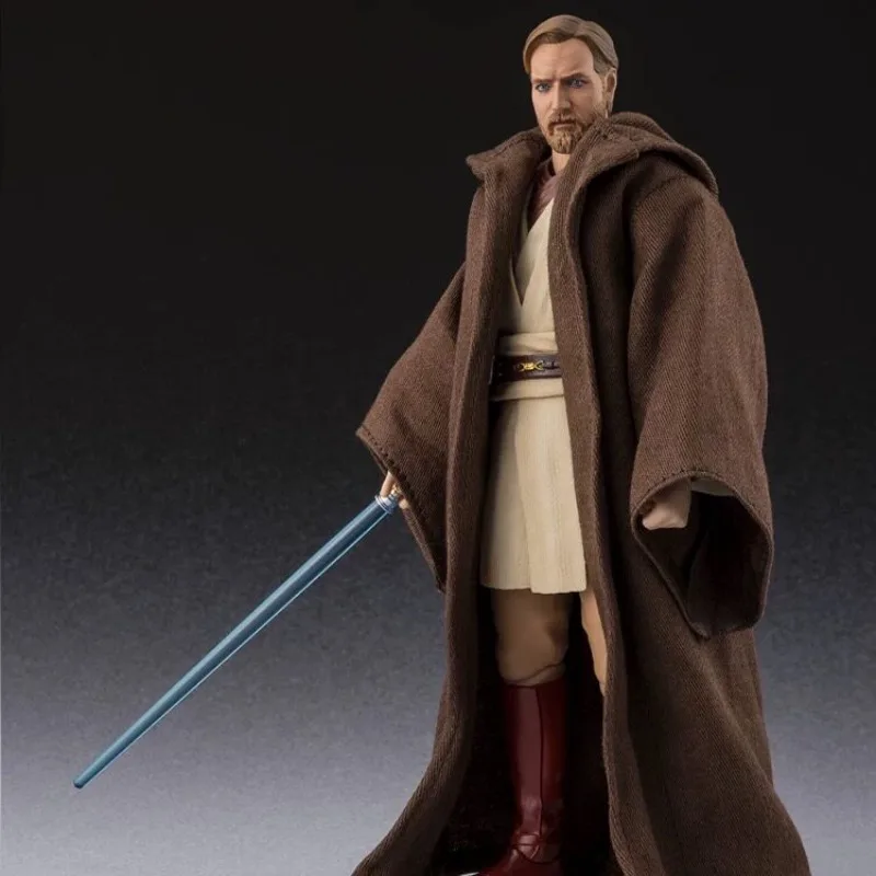 Фото В наличии: Японская версия Bandai S.H.Figuarts Star Wars: Месть ситхов – Оби-Ван Кеноби, фигурка, аниме, мультфильм, гараж-кит