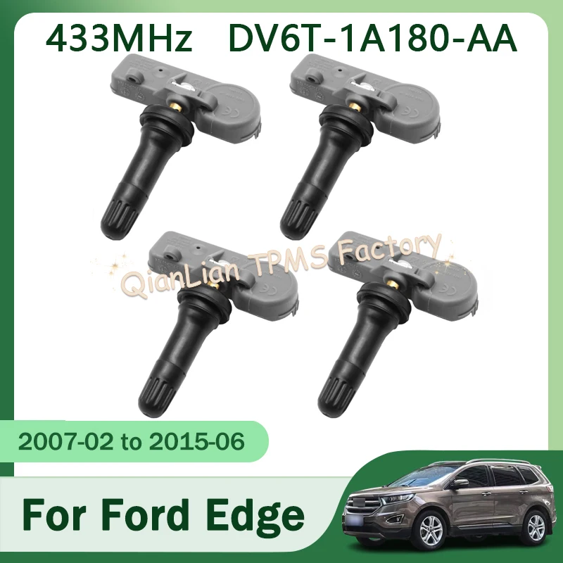 1/4pcs DV6T-1A180-AA TPMS Tire Pressure Monitor System For Ford Edge Expedition Explorer F-150 F-Series Tourneo Custom 433MHz