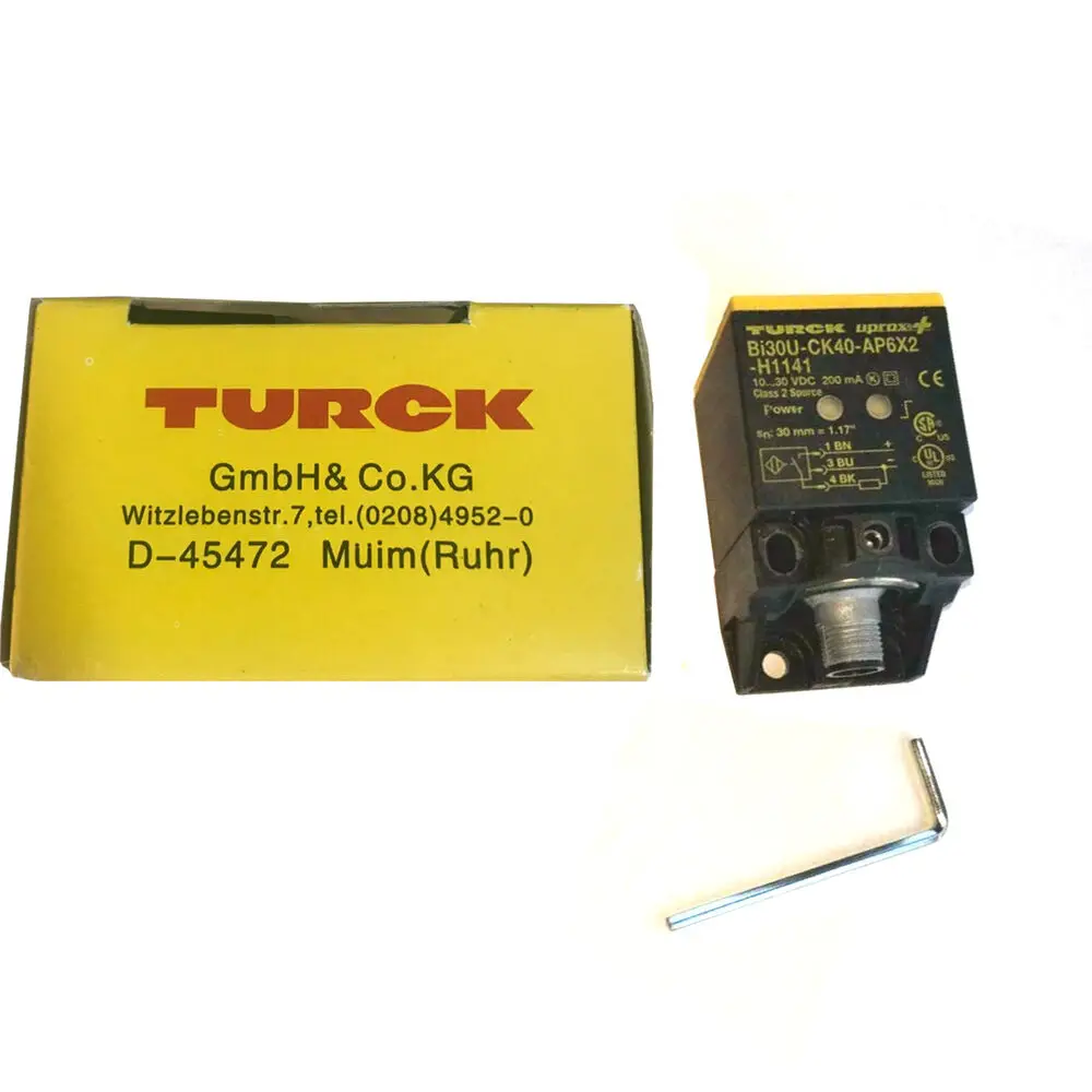 

Turck Bi30U-CK40-AP6X2-H1141 UPROX + Датчик 10-30 В постоянного тока