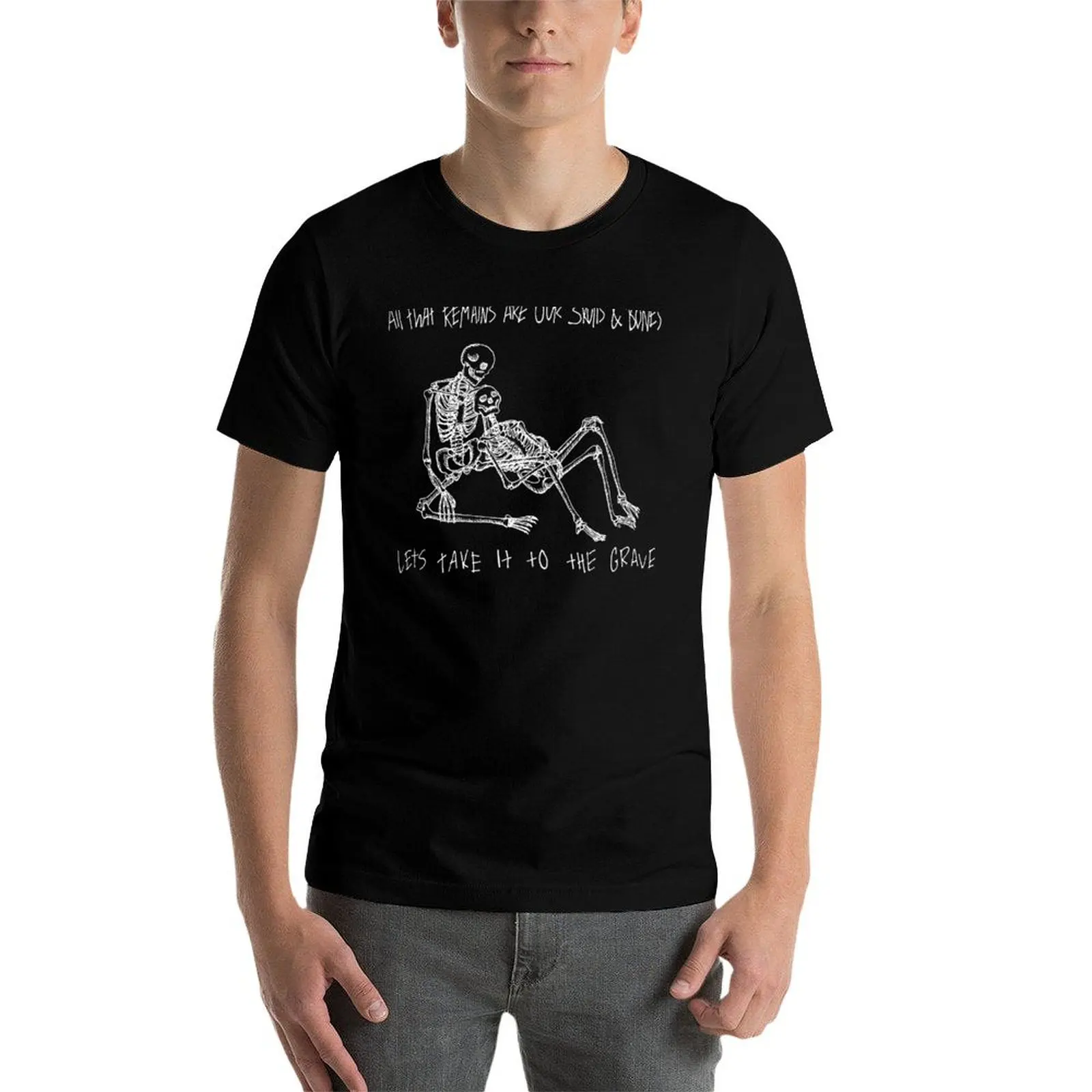 Skulls T-Shirt g man t shirts for men funny t shirts cotton man t shirts graphic T-shirt