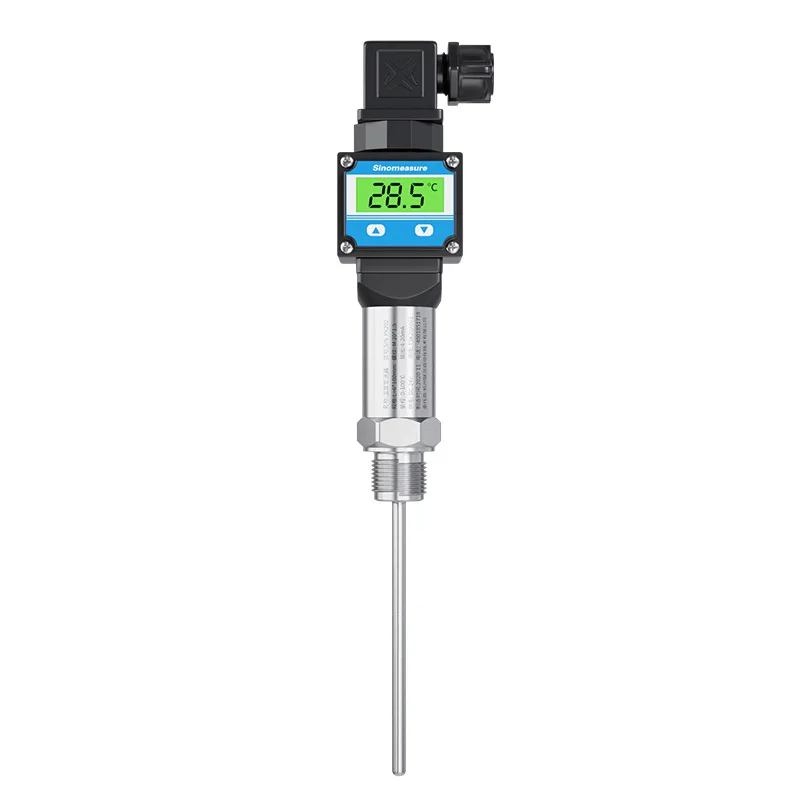 

Digital display plug-in integrated temperature transmitter sensing temperature probe Pt100 thermal resistance 4-20mA/0-5V