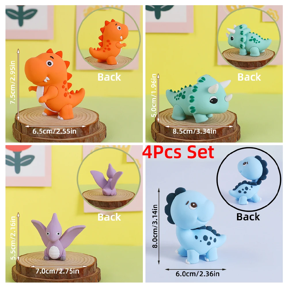 20 Stück Dinosaurier-Kuchenaufsätze, antike Dinosaurier-Party-Kuchendekoration, Jugendliche, alles Gute zum Geburtstag, Tortenaufsatz, Dino-Thema, Party-Requisiten – Detail 16