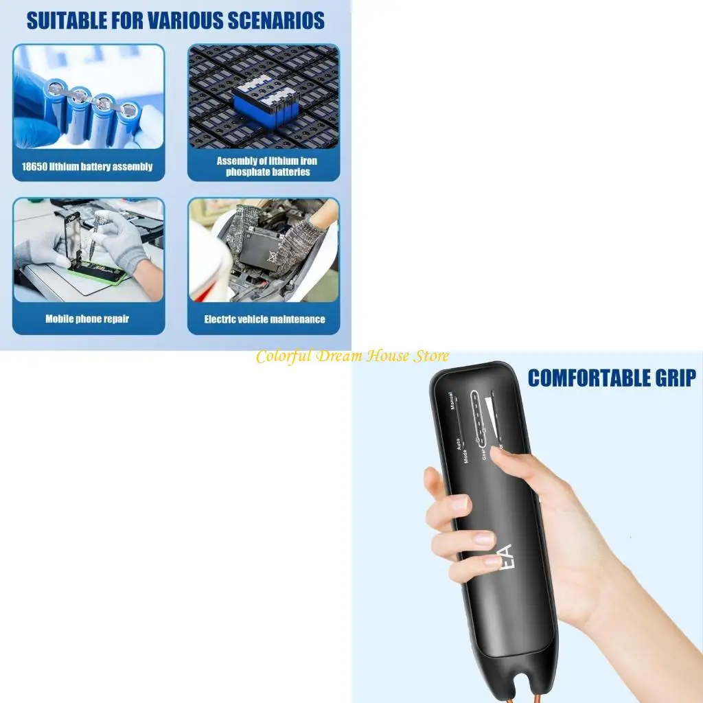 

Portable Handheld Spots Welder Welding Machine For 18650 Lithium Battery