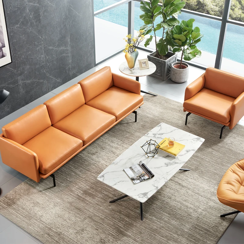 Modern Reception Visitor Office Guest Executive Office Sofa Set Furniture